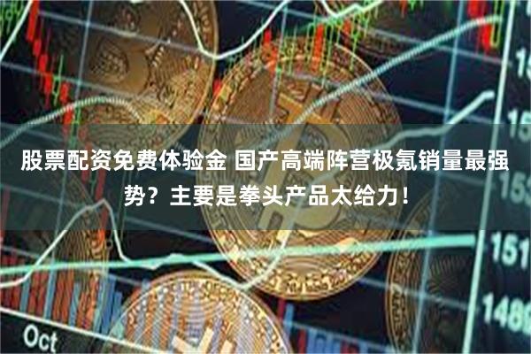 股票配资免费体验金 国产高端阵营极氪销量最强势？主要是拳头产品太给力！