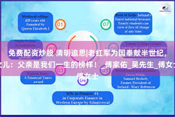 免费配资炒股 清明追思|老红军为国奉献半世纪，女儿：父亲是我们一生的榜样！_傅家佑_吴先生_傅女士
