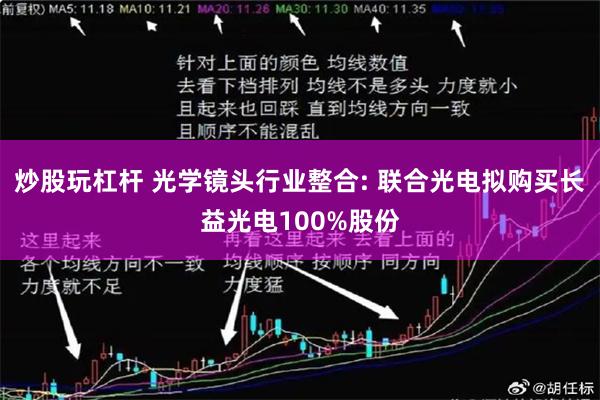 炒股玩杠杆 光学镜头行业整合: 联合光电拟购买长益光电100%股份