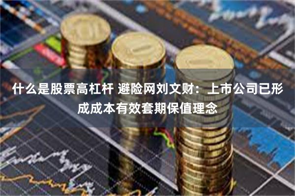 什么是股票高杠杆 避险网刘文财：上市公司已形成成本有效套期保值理念