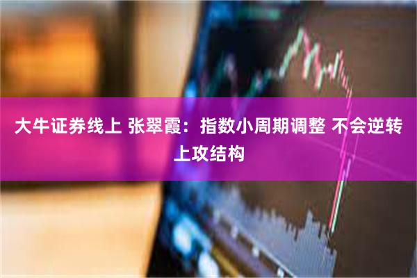 大牛证券线上 张翠霞：指数小周期调整 不会逆转上攻结构